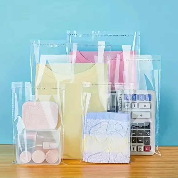 10 Clear Poly Bags - Picture 3 of 3